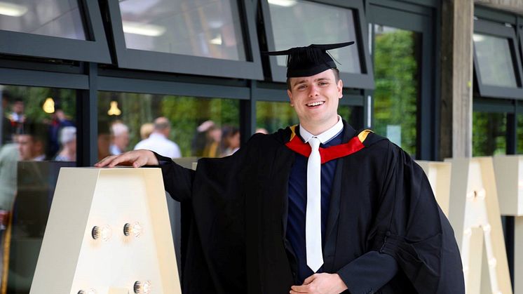 Northumbria University Mathematics graduate Jack Clare