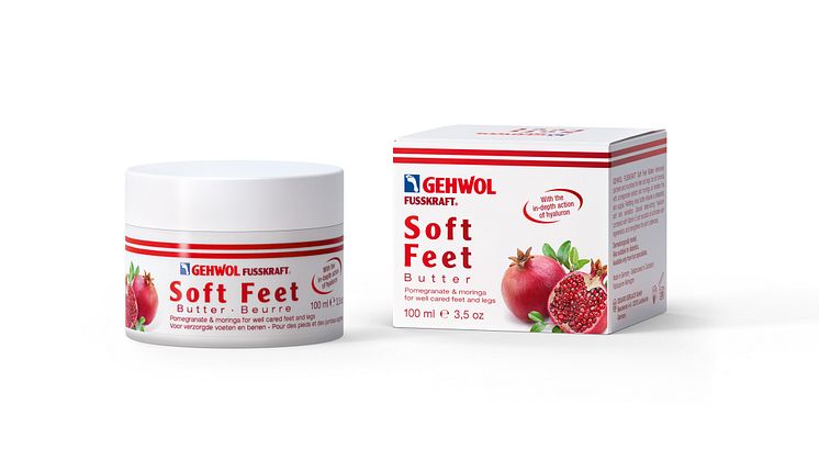 Wellness for the feet and legs –  now even more intensive