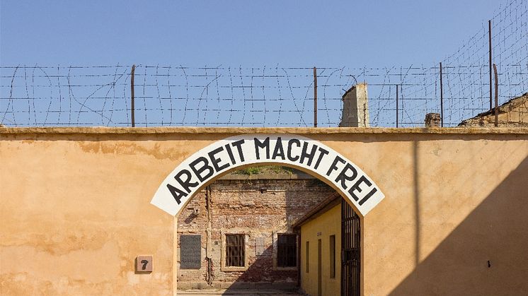 Terezin-Theresienstadt Concentration Camp Gate