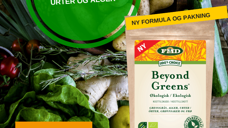 Beyond Greens - fermentert, økologisk gressblanding