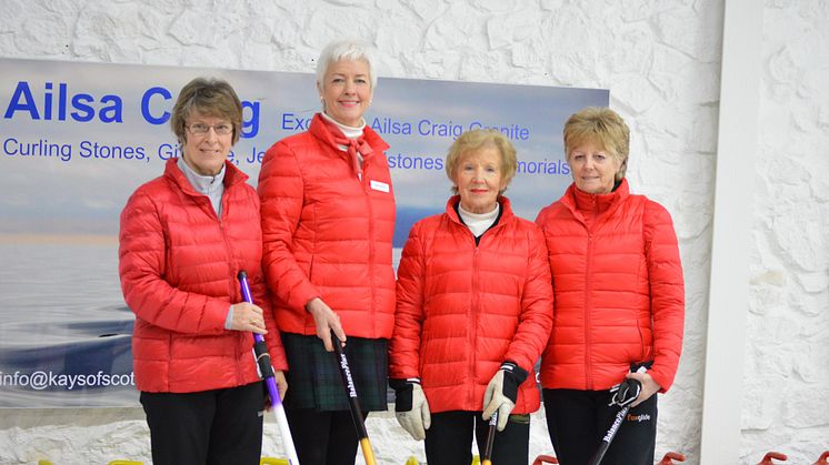 First ‘Fred. Olsen Cruise Lines National Masters Curling Championships’ to commence on Thursday 17th January 2019
