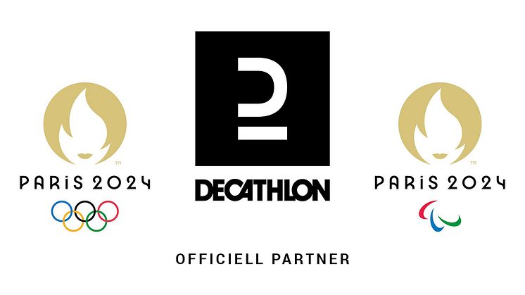 Decathlon blir officiell partner till Olympiska och Paralympiska spelen i Paris 2024.