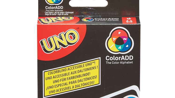 UNO ColorAdd mit Farbsymbolen