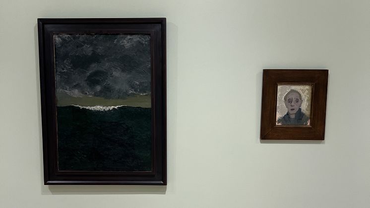 August Strindberg og Helene Schjerfbeck utstilt i Lillehammer Kunstmuseum. Foto: Rannveig Røstad / Lillehammer Kunstmuseum