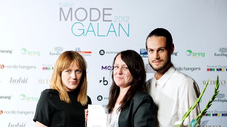 Vinnare Årets Designer/designerteam Habit Modegalan 2012 - Ann-Sofie Back
