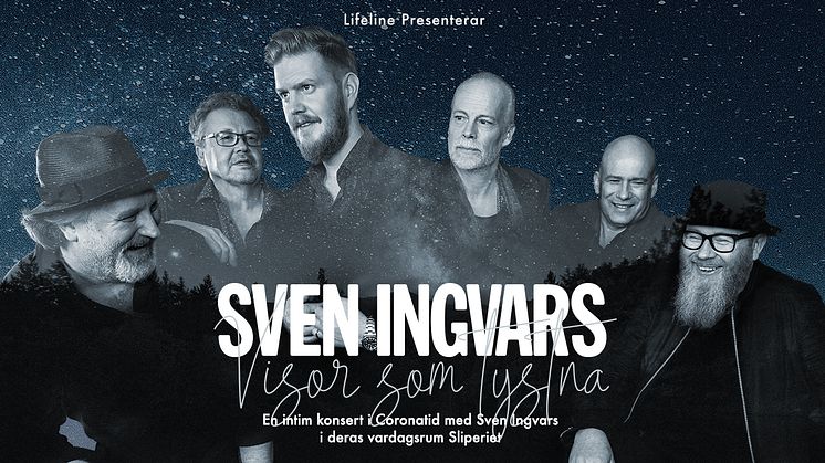 Sven Ingvars spelar Live i egna ”vardagsrummet” på Sliperiet i Borgvik med en intim konsert  - ”Visor som tystna”