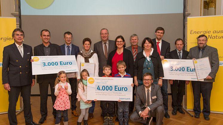 Bürgerenergiepreis Oberpfalz 2014 - Gruppenfoto