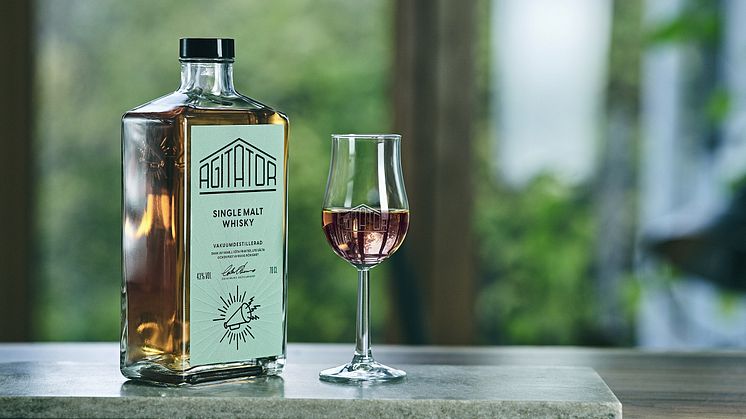 Världspremiär för Agitator – ny svensk whiskyproducent