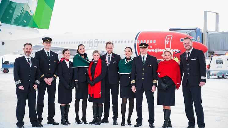 Norwegiankoncernen hade 1,4 miljoner passagerare i januari 