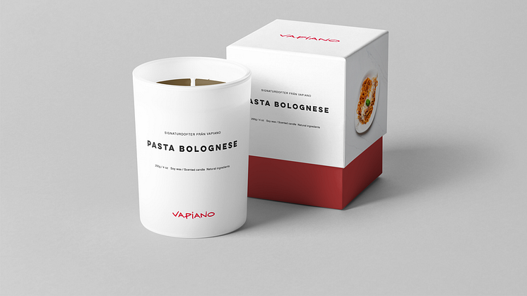 Vapiano lanserar limiterad doftkollektion – baserad på det italienska köket