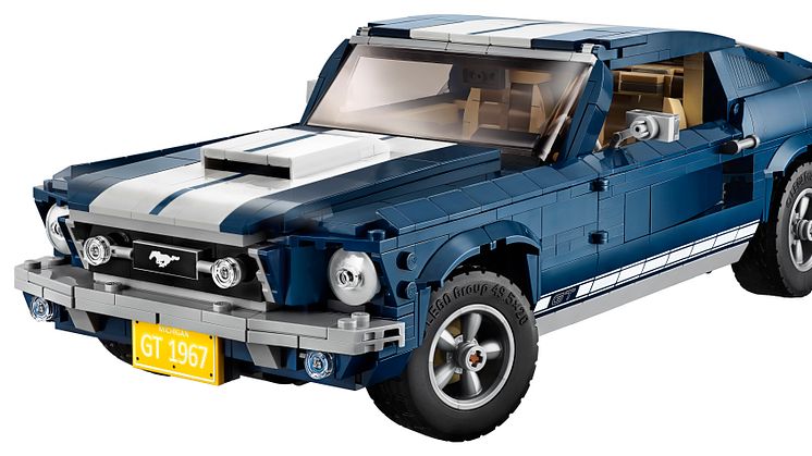 Stavebnice LEGO Creator Expert: Ford Mustang bude v prodejnách LEGO k dostání od 1. března 2019