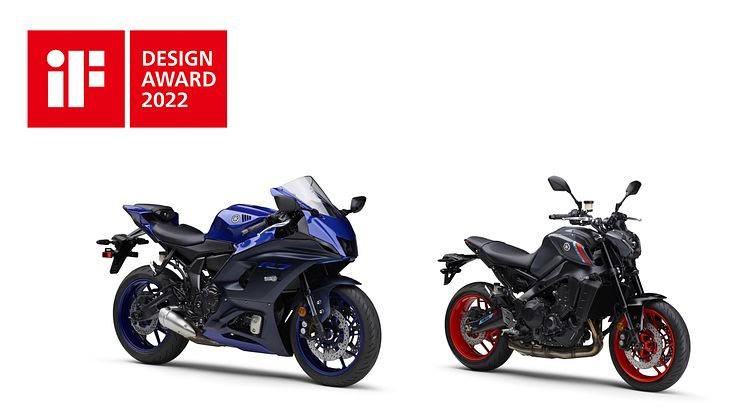 YZF-R7 (left)、MT-09 (right)
