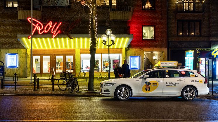 Taxi Göteborg, ny samarbetspartner till Göteborg Film Festival