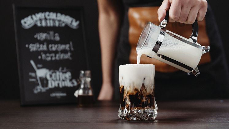 Löfbergs is launching a new concept for cold coffee beverages adjusted for restaurants, coffee bars and other players in the Out of Home market.