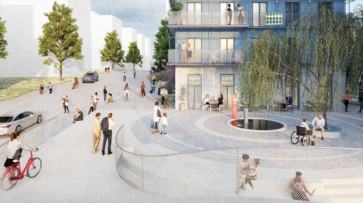 Willhem planerar för ca 65 lägenheter i centrala Jönköping - i ett kvarter anpassat för den moderna människan, med stort fokus på mobila lösningar och urban frihet.