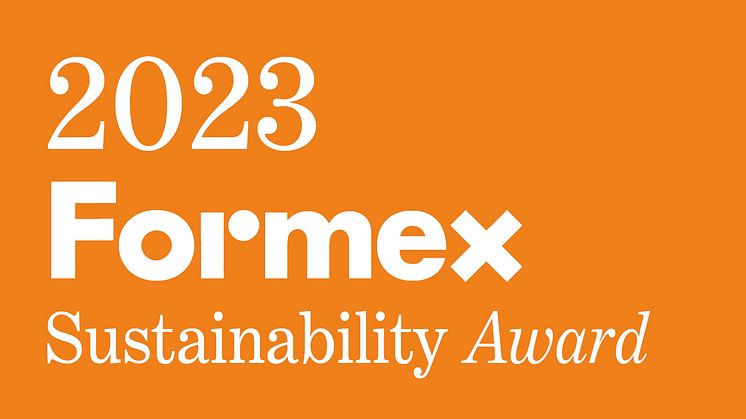 Nio bidrag nominerade till Formex Sustainability Award