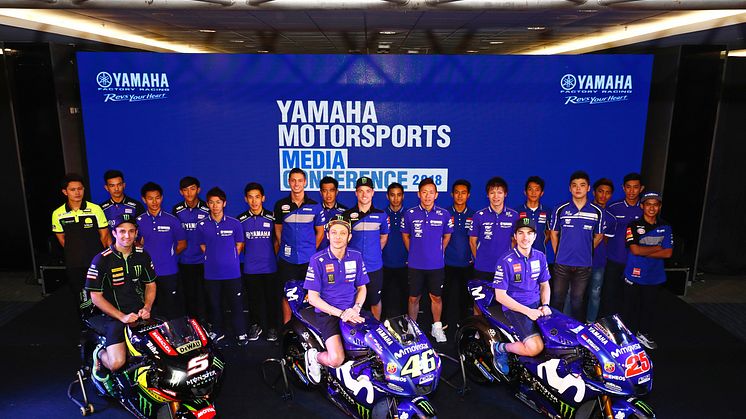 2018 Yamaha Motorsports Media Conference Held   — New value and Kando powering us to our next win and ever-greater challenges — 
