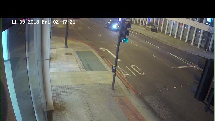 Footage of suspect at Great Eastern Street