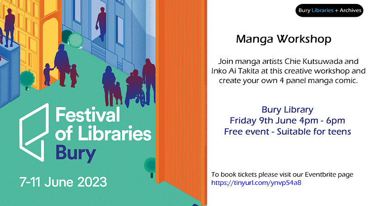 Celebrate the Festival of Libraries (7-11 June)