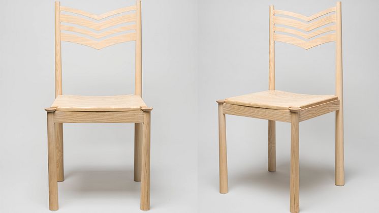 Bernadotte & Kylberg, tillverkad vid Made by Choice, Wiurila Chair, 2022. Foto: Linn Ahlgren/Nationalmuseum. 