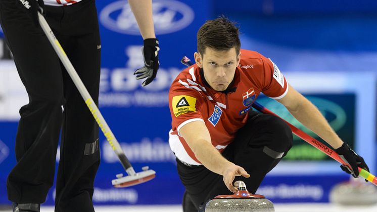 Rasmus Stjerne på isen. Foto: 2014 Getty Images