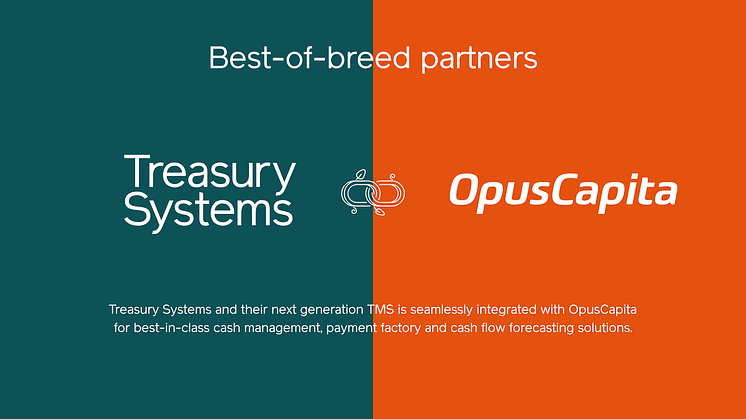 Treasury Systems & OpusCapita: Joint Live Demo Breakfast