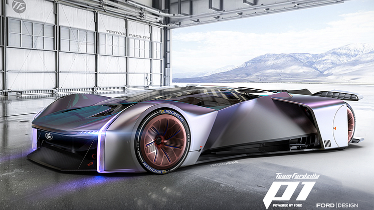 Team Fordzilla P1-konsept Gamescom 2020, virtuell racerbil