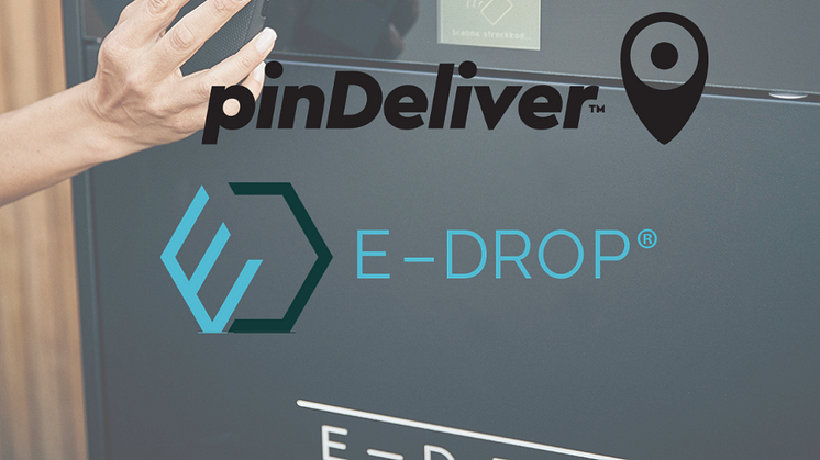 pinDeliver och E-drop startar unikt samarbete inom obevakade hemleveranser 