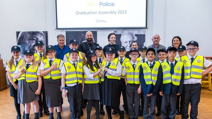 Mini Police officers at Wainwright Primary Academy