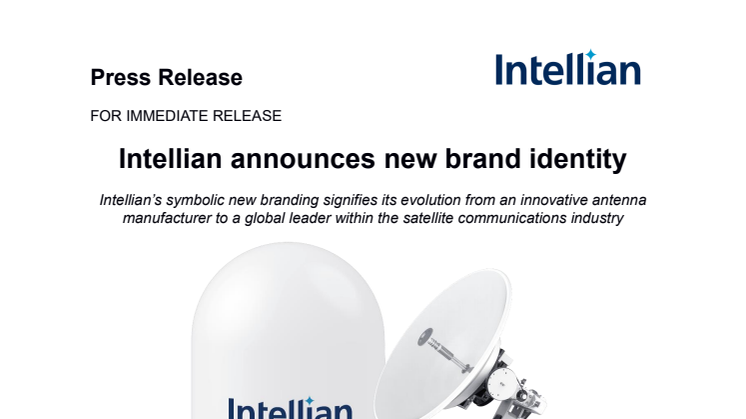 Intellian announces new brand identity