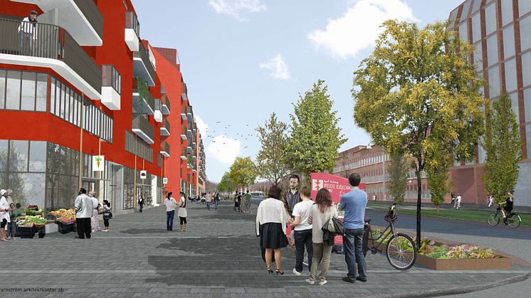 Entreprenörer: Inbjudan till dialogmöte inför nybyggnation av hyres- och bostadsrätter i kvarteret Makrillen, Gamlestaden