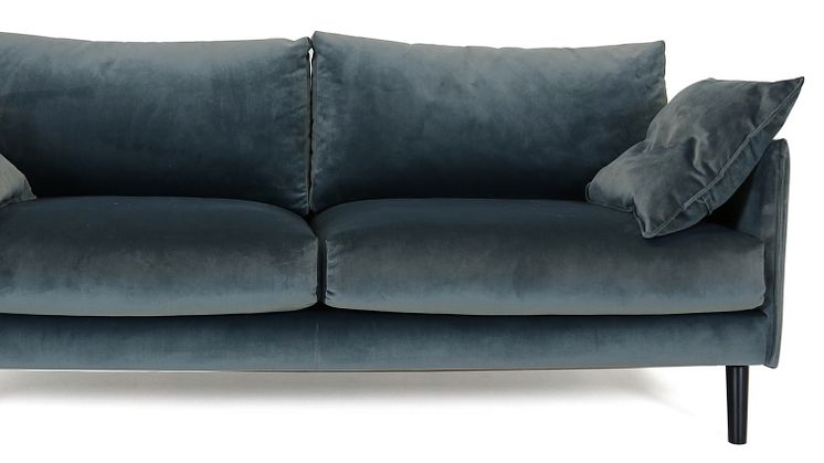 Plain 3-sits soffa