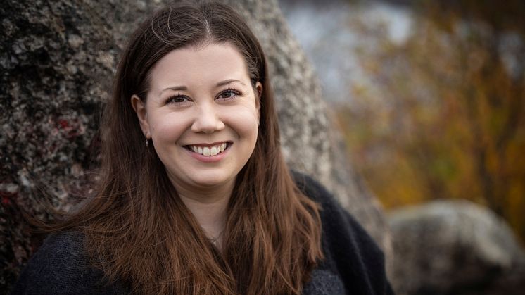 Emily Tatlow – ny orkesterchef för Musica Vitae. Fotograf: Nadja Sjöström.