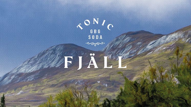 Fjäll är en ny tonic från Gbg Soda med smakinspiration från fjällmiljön i Jämtland