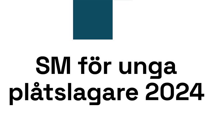Logo: SM för unga plåtslagare 2024 stående