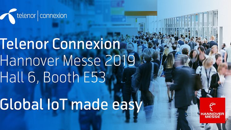 Stop by Hall 06 Booth E53 at Hannover Messe 2019