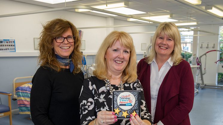 Northumbria shortlisted for four national nursing awards