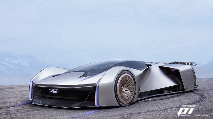 Ford presenterar den första bilen någonsin som har utformats i samarbete mellan en biltillverkare och spelare inom e-sporten. 