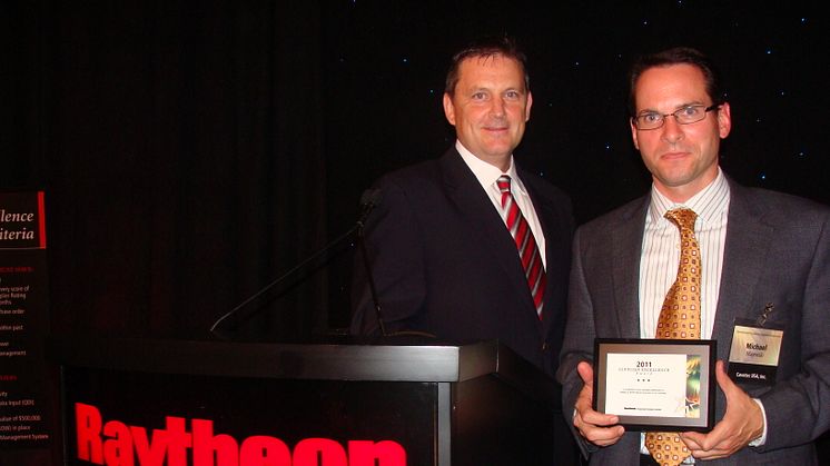 Cavotec wins Raytheon accolade for supplier excellence