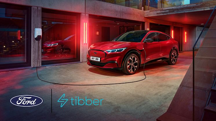 Ford inngår unikt teknologisamarbeid med Tibber i Norge: Skal tilby neste generasjons smarte ladeløsninger