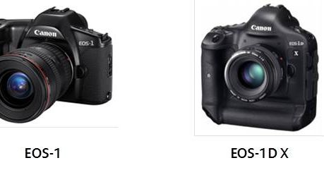Canons EOS-1-serie feirer 25-årsjubileum