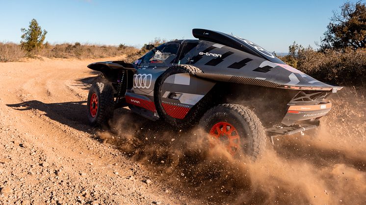 Audi RS Q e-tron er opdateret til Dakar 2024