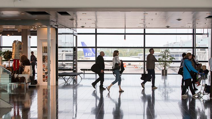 Fortsatt stark tillväxt på Stockholm Arlanda Airport