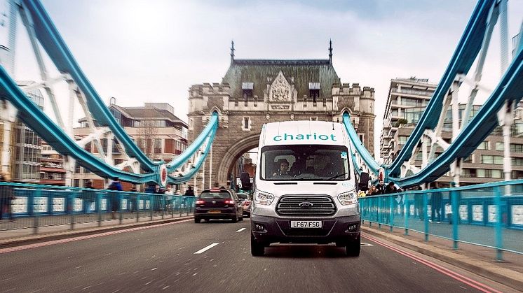 Chariot skal sikre bedre pendlerbustransport i London, for folk der bor i områder med ringere offentlig transport.