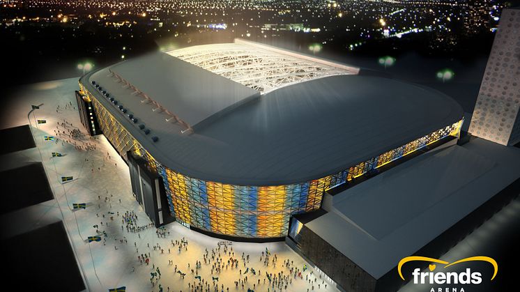 Lysande samarbetsavtal på tre år: Samsung blir vän med Friends Arena