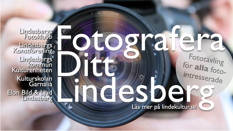 ​Fotografera Ditt Lindesberg - ny fototävling på temat "Glöd och gemenskap"