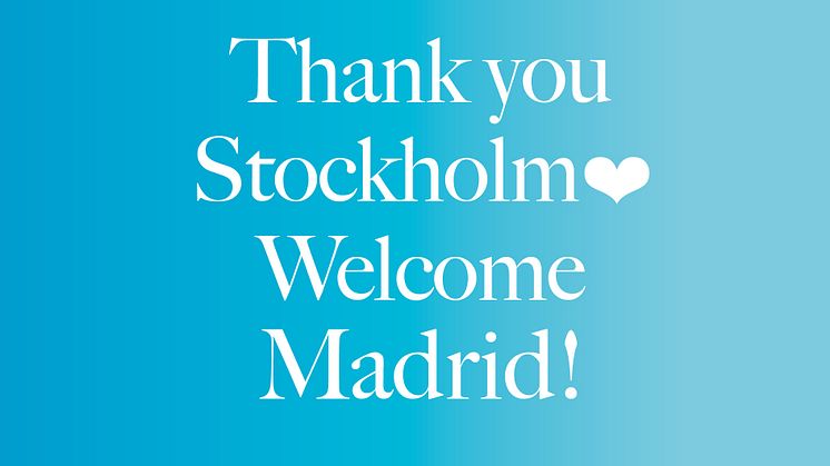 Stockholm lämnar över till Madrid som europeisk gastronomisk huvudstad 