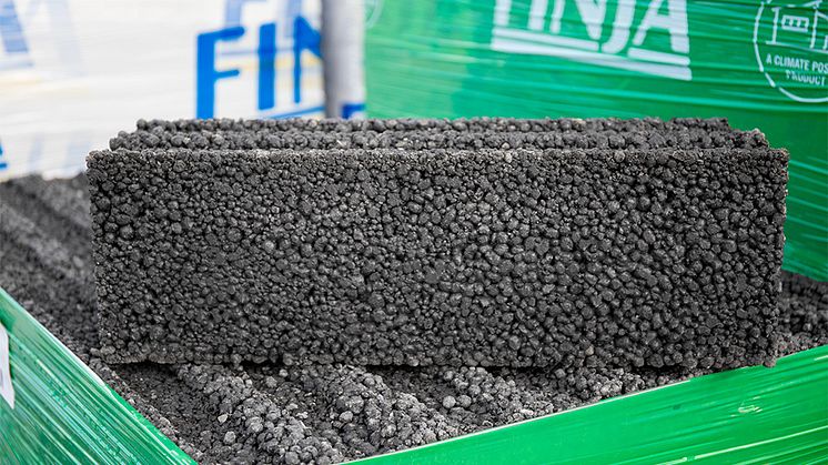 Finja Betong först ut med EPD för cementbaserad produkt med tillgodoräknad kolsänka