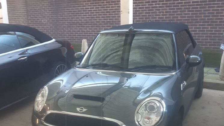 Mini seized by officers