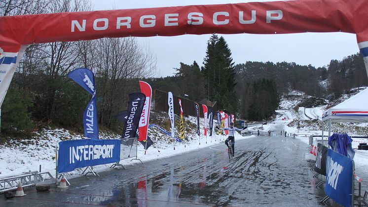 ​Mohr, Litlere, Moe og Aalrust vant den syvende Norgescupen i sykkelkross i Bergen.